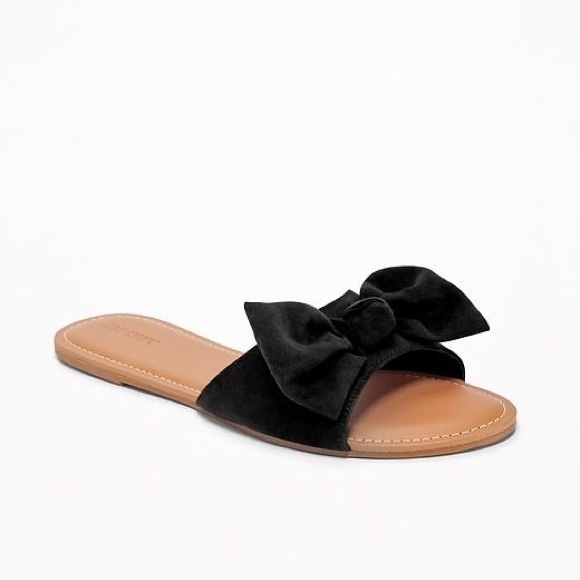 old navy bow sandals